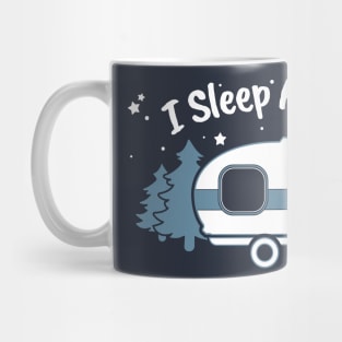 I Sleep Around Mug